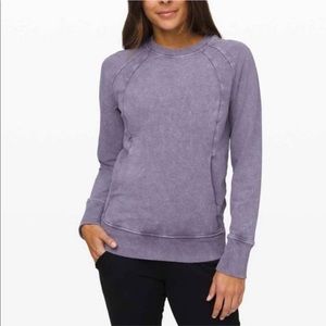 LULULEMON Scuba Crew Neck Purple Sweatshirt 12